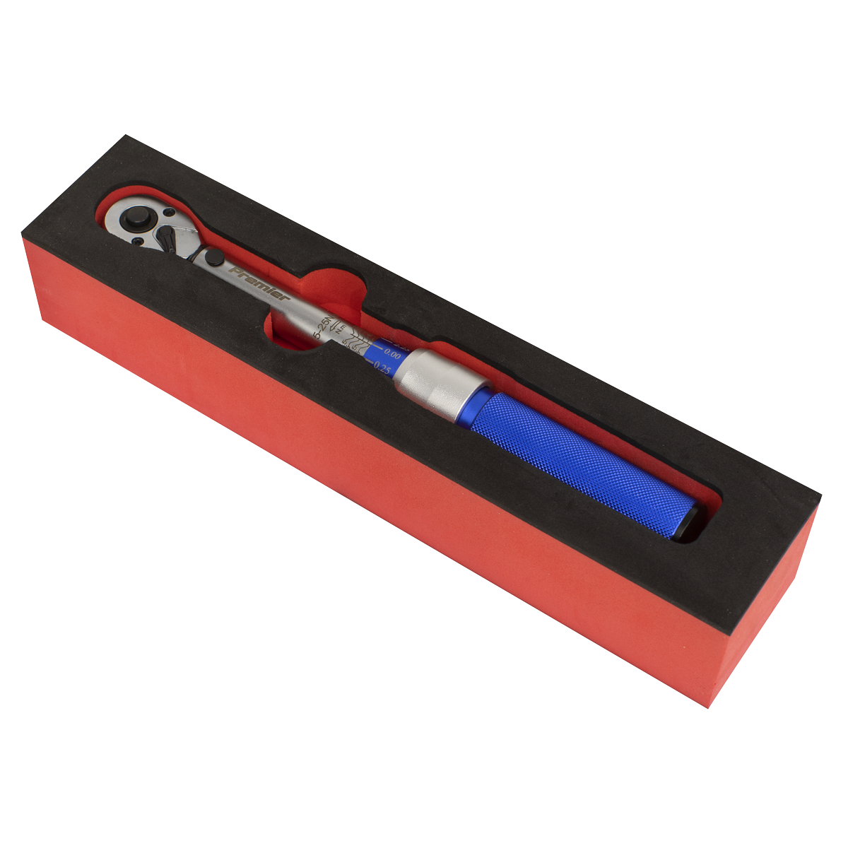 Sealey STW902 Premier Calibrated Micrometer Torque Wrench 3/8"Sq Drive 5-25Nm - additional view 5