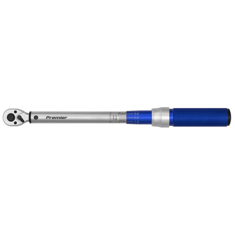 Sealey STW903 Premier Calibrated Micrometer Torque Wrench 3/8"Sq Drive 20-120Nm - additional view 4