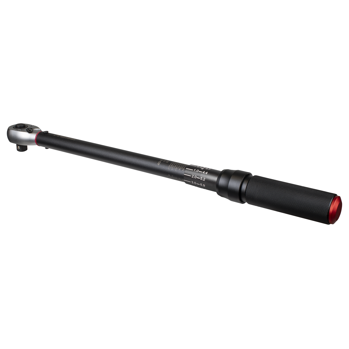 Sealey STW904B Torque Wrench Micrometer 1/2"Sq Drive Calibrated 40-220Nm - Premier Black