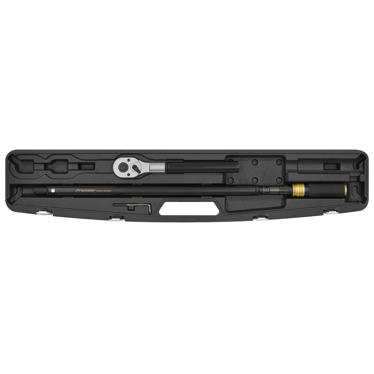 Sealey STW907B Premier Black Torque Wrench Micrometer 3/4"Sq Drive Calibrated 160-800Nm - additional view 13