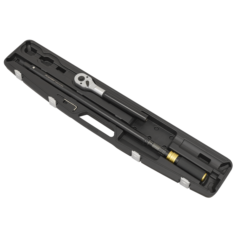 Sealey STW908B Premier Black Torque Wrench Micrometer 3/4"Sq Drive Calibrated 200-1000Nm - additional view 13