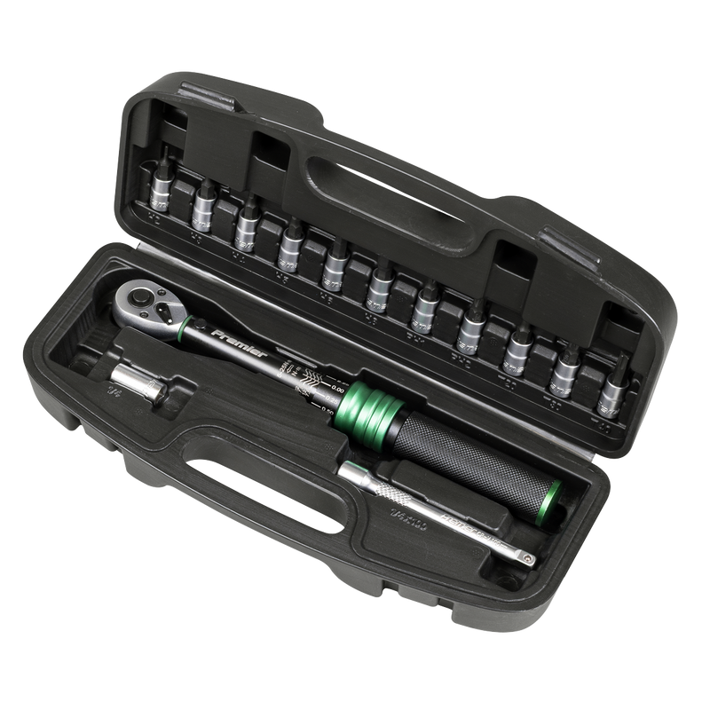Sealey STW911B Torque Wrench Set 1/4"Sq Drive 5-25Nm 14pc - additional view 10