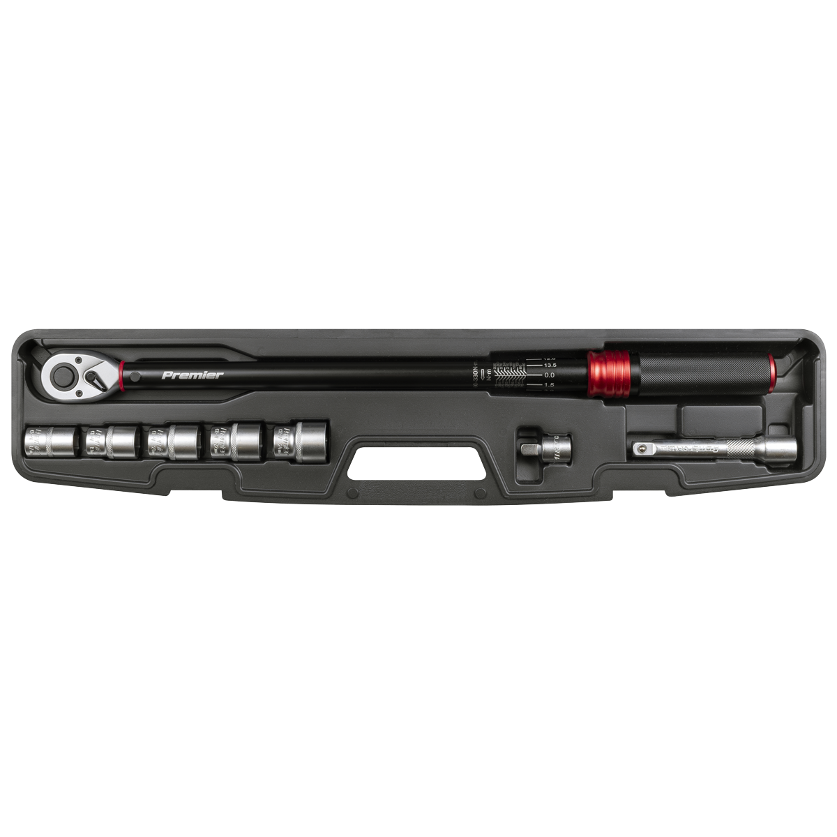 Sealey STW915B Premier Black Torque Wrench Set 1/2"Sq Drive 60-330Nm 8pc - additional view 6