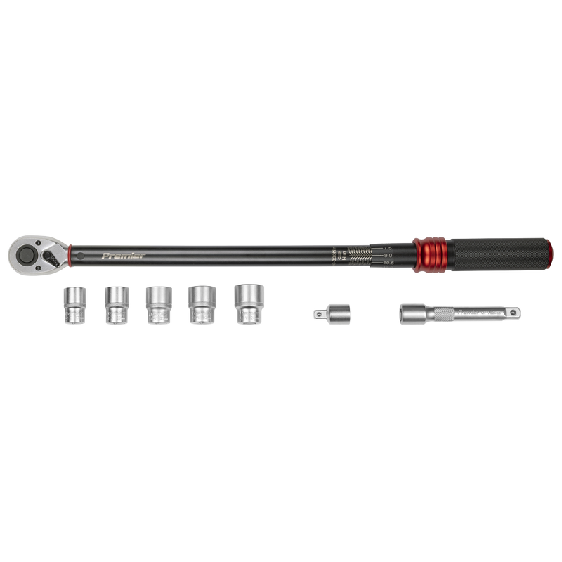 Sealey STW915B Premier Black Torque Wrench Set 1/2"Sq Drive 60-330Nm 8pc - additional view 9