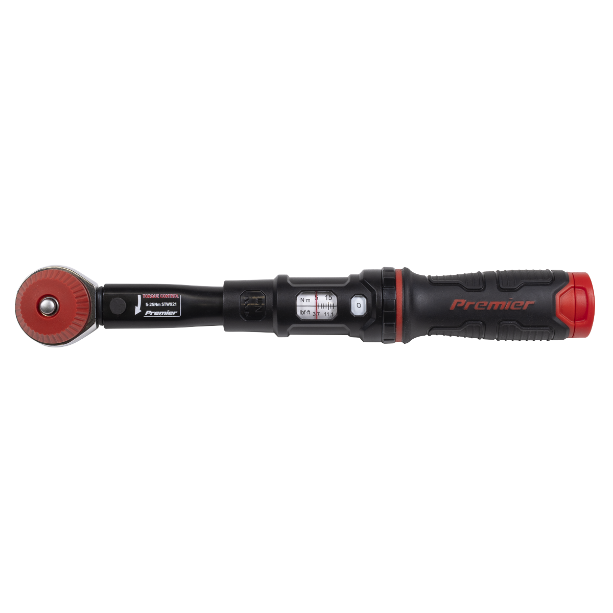 Sealey STW921 Premier Black Calibrated Micrometer Torque Wrench with 1/4"Sq Push-Through Drive 5-25Nm - additional view 4