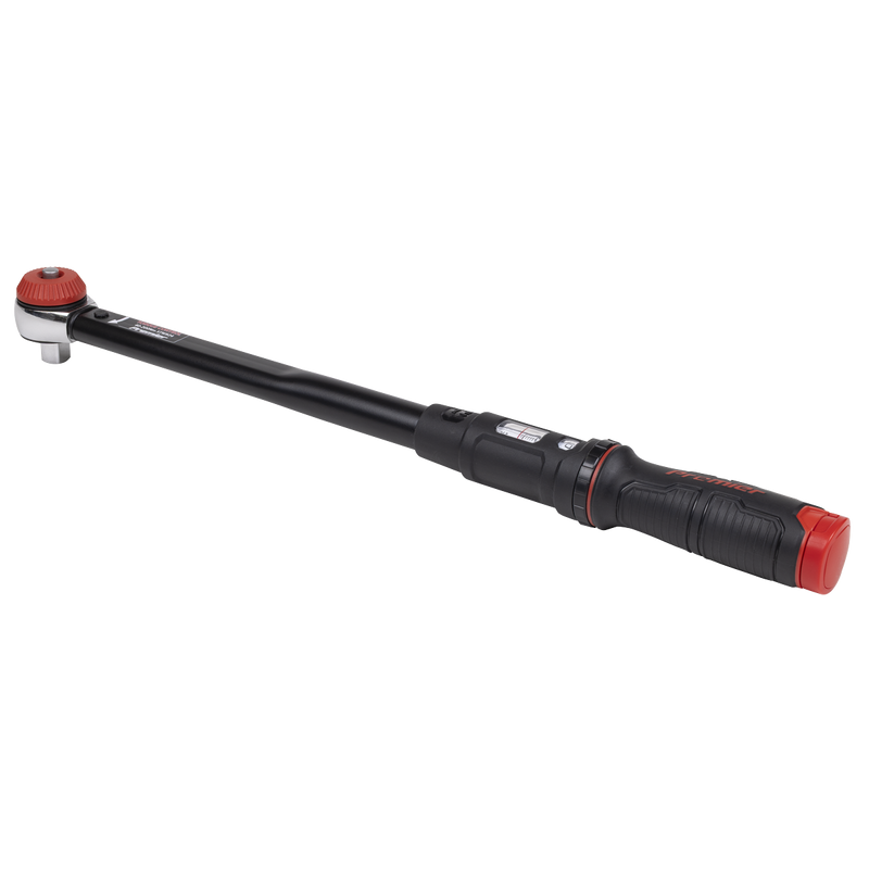 Sealey STW924 Premier Black Calibrated Micrometer Torque Wrench with 1/2"Sq Push-Through Drive 40-200Nm - additional view 4