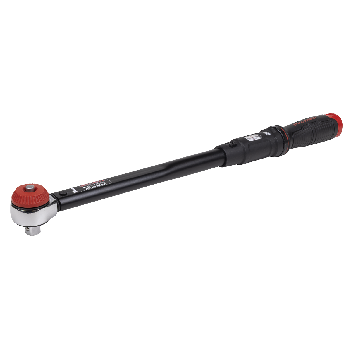 Sealey STW924 Premier Black Calibrated Micrometer Torque Wrench with 1/2"Sq Push-Through Drive 40-200Nm - additional view 5