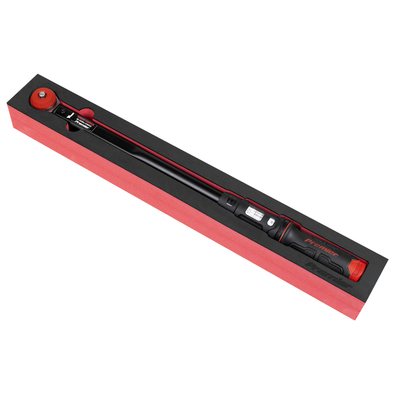 Sealey STW925 Premier Black Calibrated Micrometer Torque Wrench with 1/2"Sq Push-Through Drive 60-320Nm - additional view 3