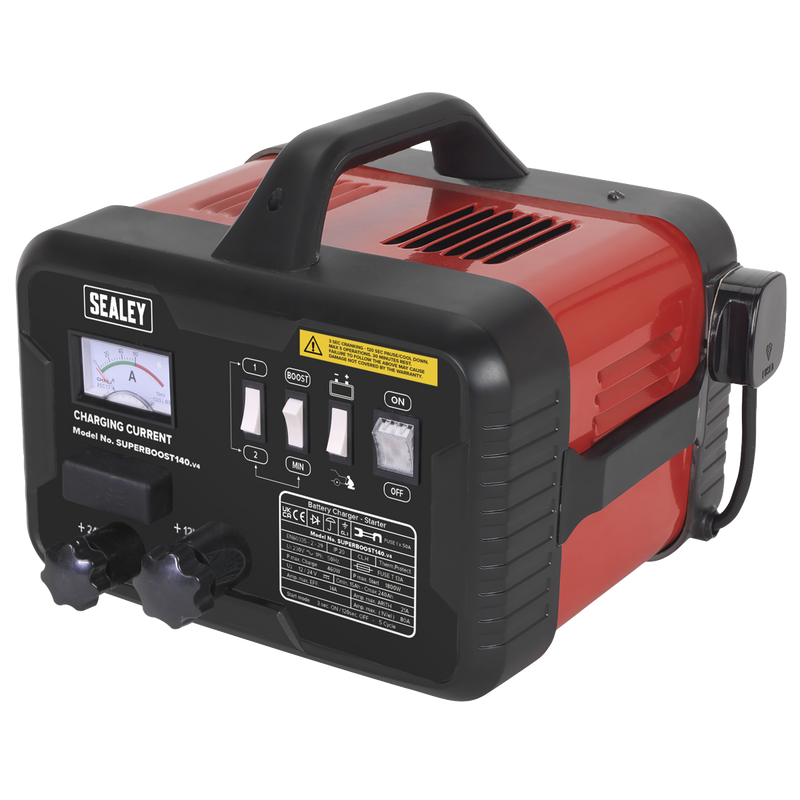 Sealey SUPERBOOST140 12/24V Starter/Charger 140/21A 230V