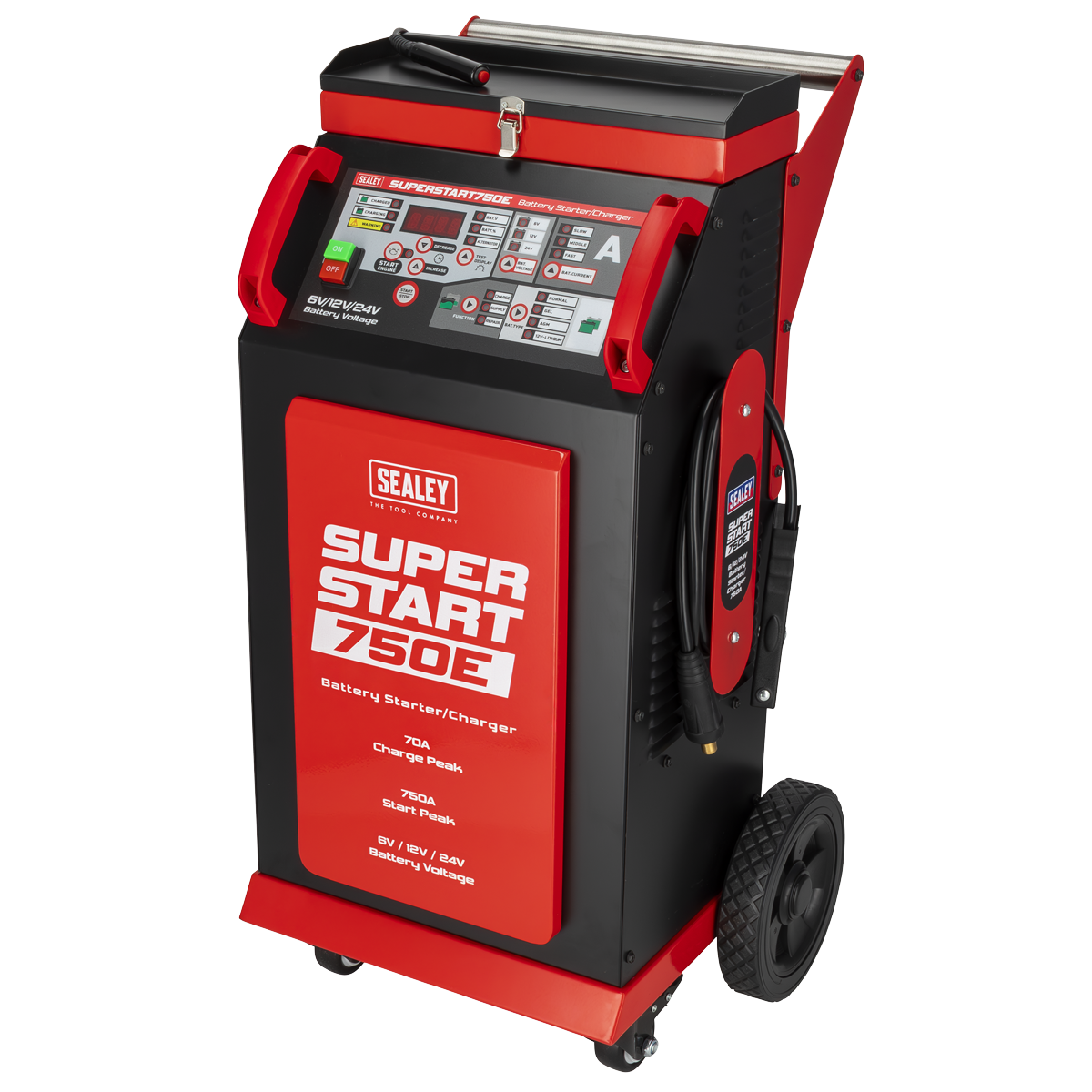 Sealey SUPERSTART750E 6/12/24V Battery Starter/Charger 750A - additional view 3