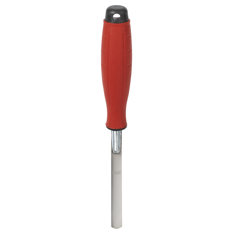 Sealey T0309 Stainless Steel Edging Trowel with Rubber Handle 12mm - additional view 3