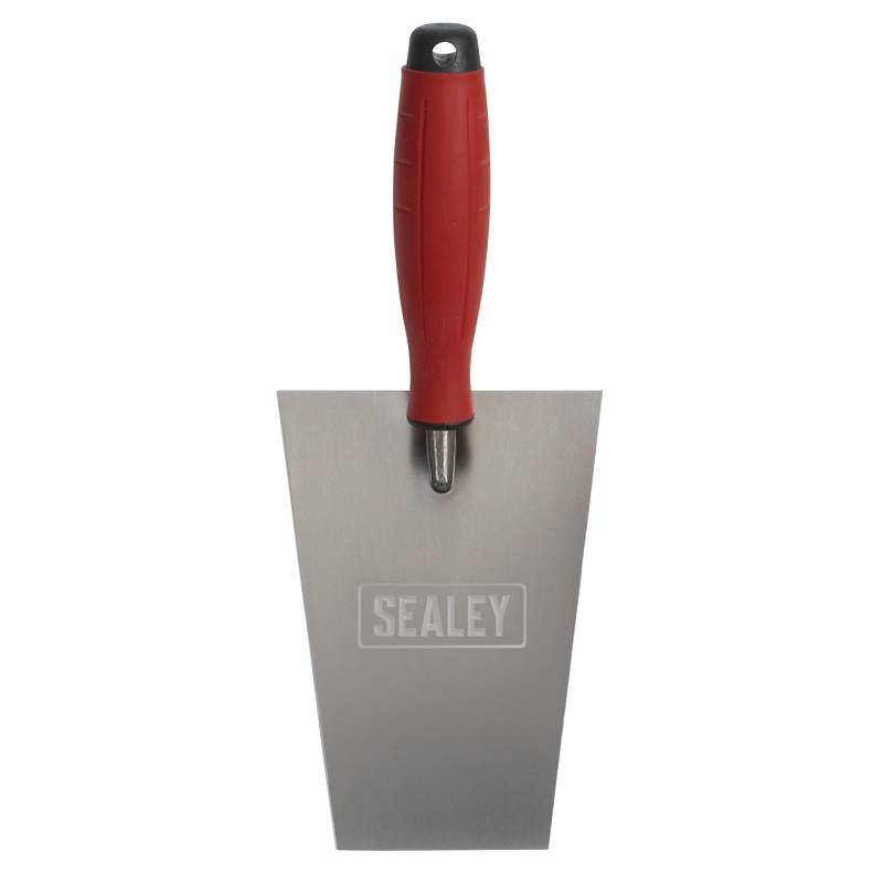 Sealey T1203 Stainless Steel Masonry Trowel with Rubber Handle 160mm - additional view 3