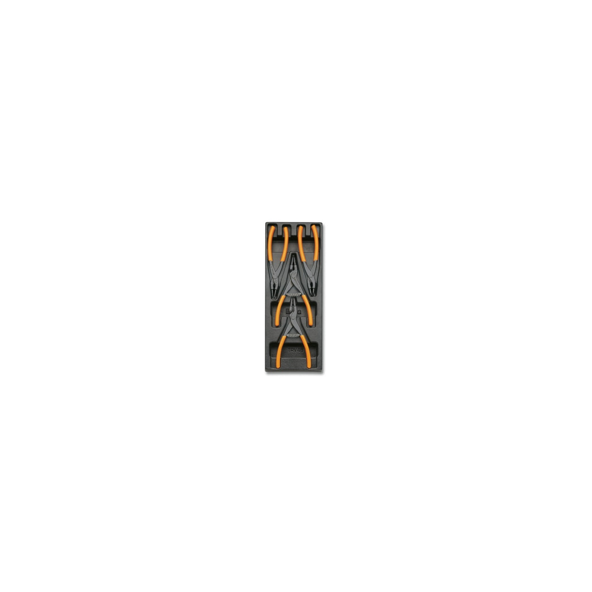 Beta Hard Thermoformed Tray With 4 Circlip Pliers - 1032 - T145