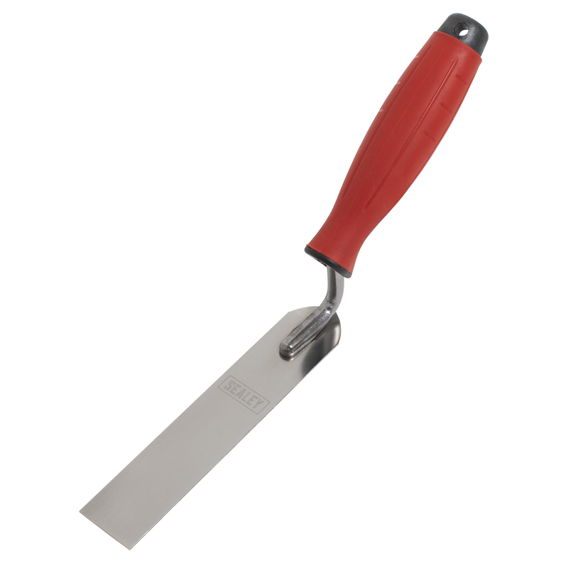 Sealey T1740 Stainless Steel Finishing Trowel with Rubber Handle 30 x 160mm - additional view 2