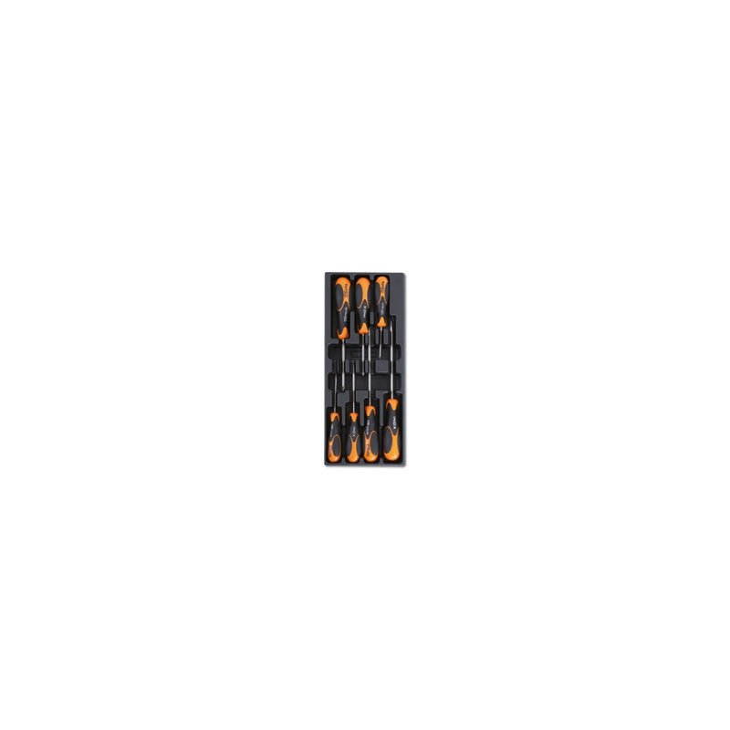 Beta Hard Thermoformed Tray With 7 Screwdrivers - T228