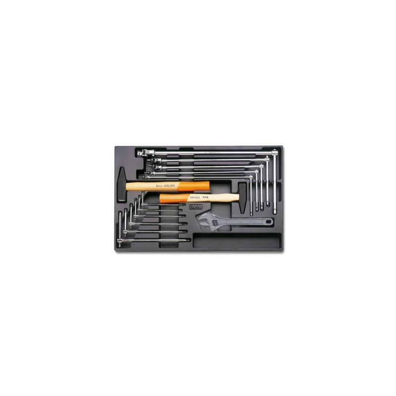 Beta Hard Thermoformed Tray With 14-Tool Assortment - T59