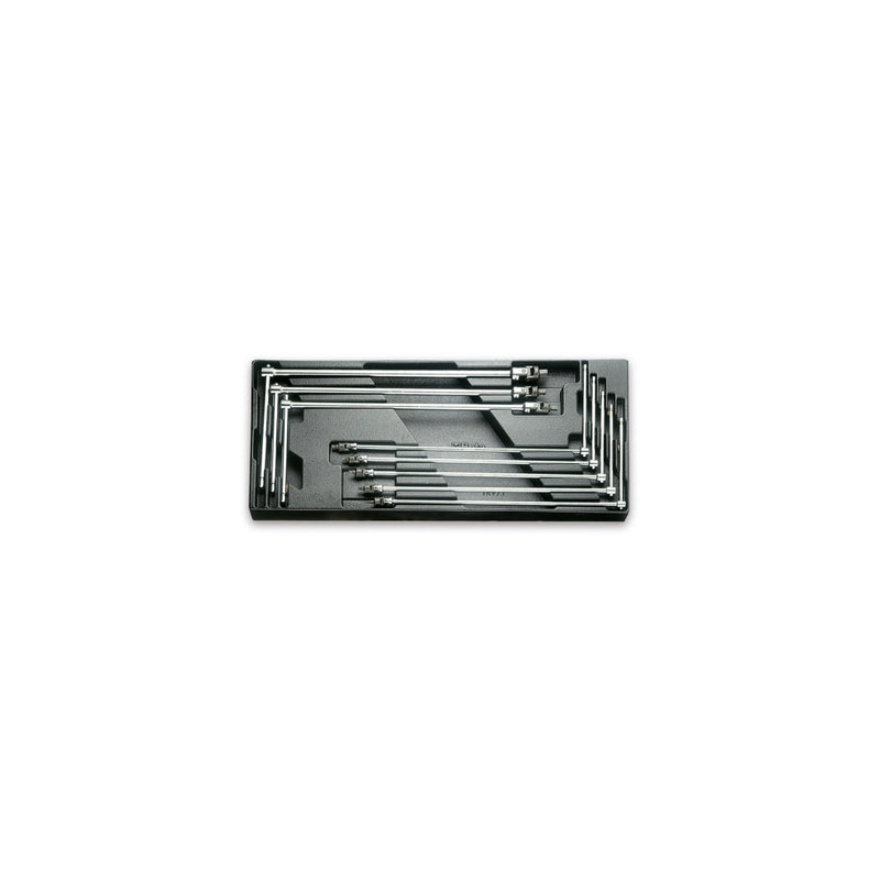Beta Hard Thermoformed Tray With 8 Swivelling Hexagon T-Handle Wrenches - 953 - T65