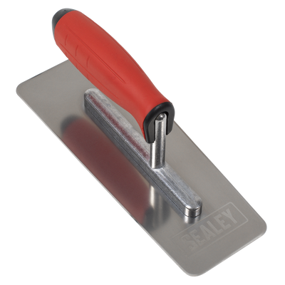 Sealey T8012 Stainless Steel Venetian Trowel with Rubber Handle 240mm