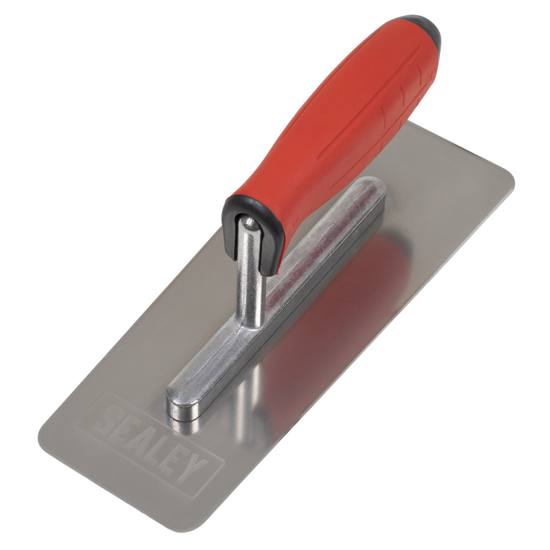 Sealey T8012 Stainless Steel Venetian Trowel with Rubber Handle 240mm - additional view 3