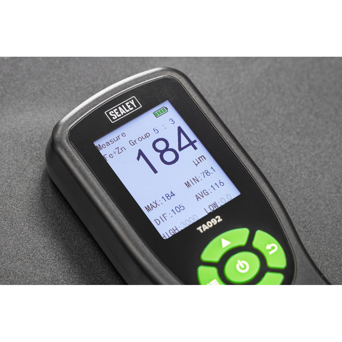 Sealey TA092 Rechargeable Paint Thickness Gauge - additional view 9