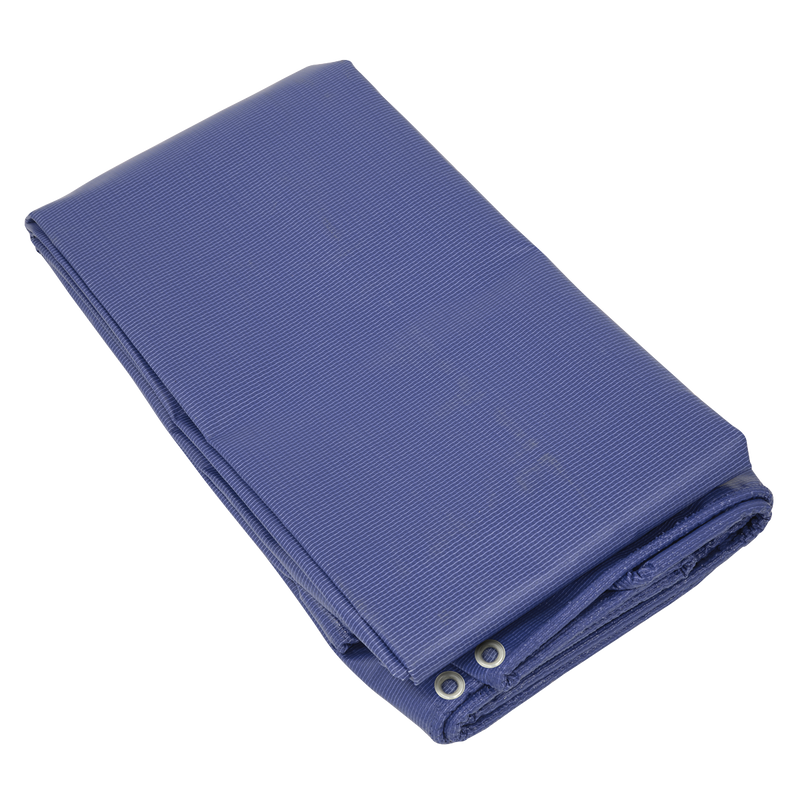 Sealey TARP4060 Heavy-Duty PVC Tarpaulin 4.88 x 6.10m - Blue