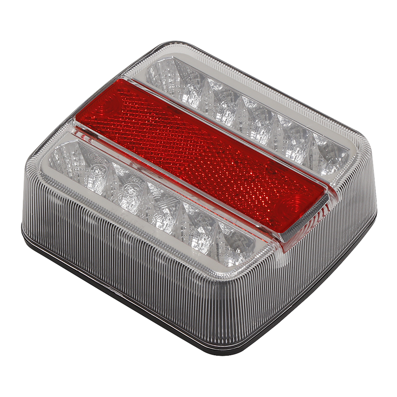 Sealey TB18LED Rear Square Lighting Cluster SMD LED 12V
