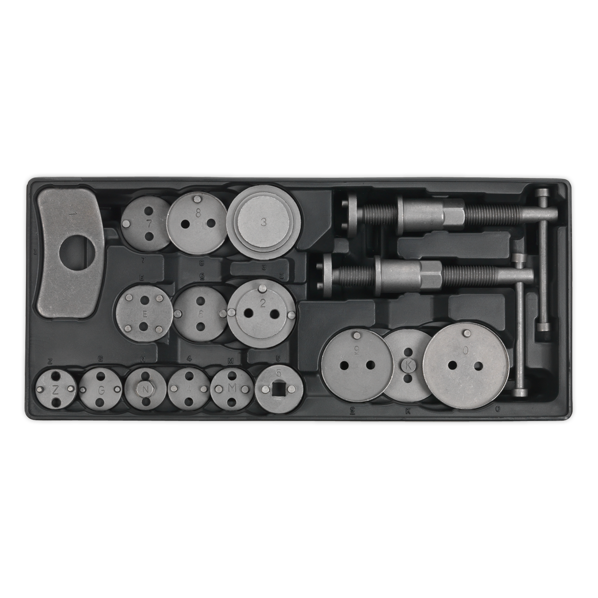 Sealey TBT27 Premier Brake Wind-Back Tool Kit with Tool Tray 18pc