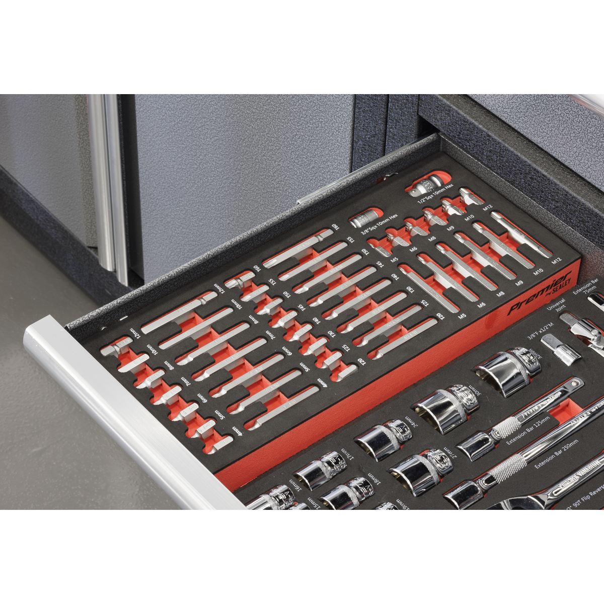 Sealey TBT60 Premier TRX-Star*, Hex & Spline Bit Set with Tool Tray 44pc - additional view 5
