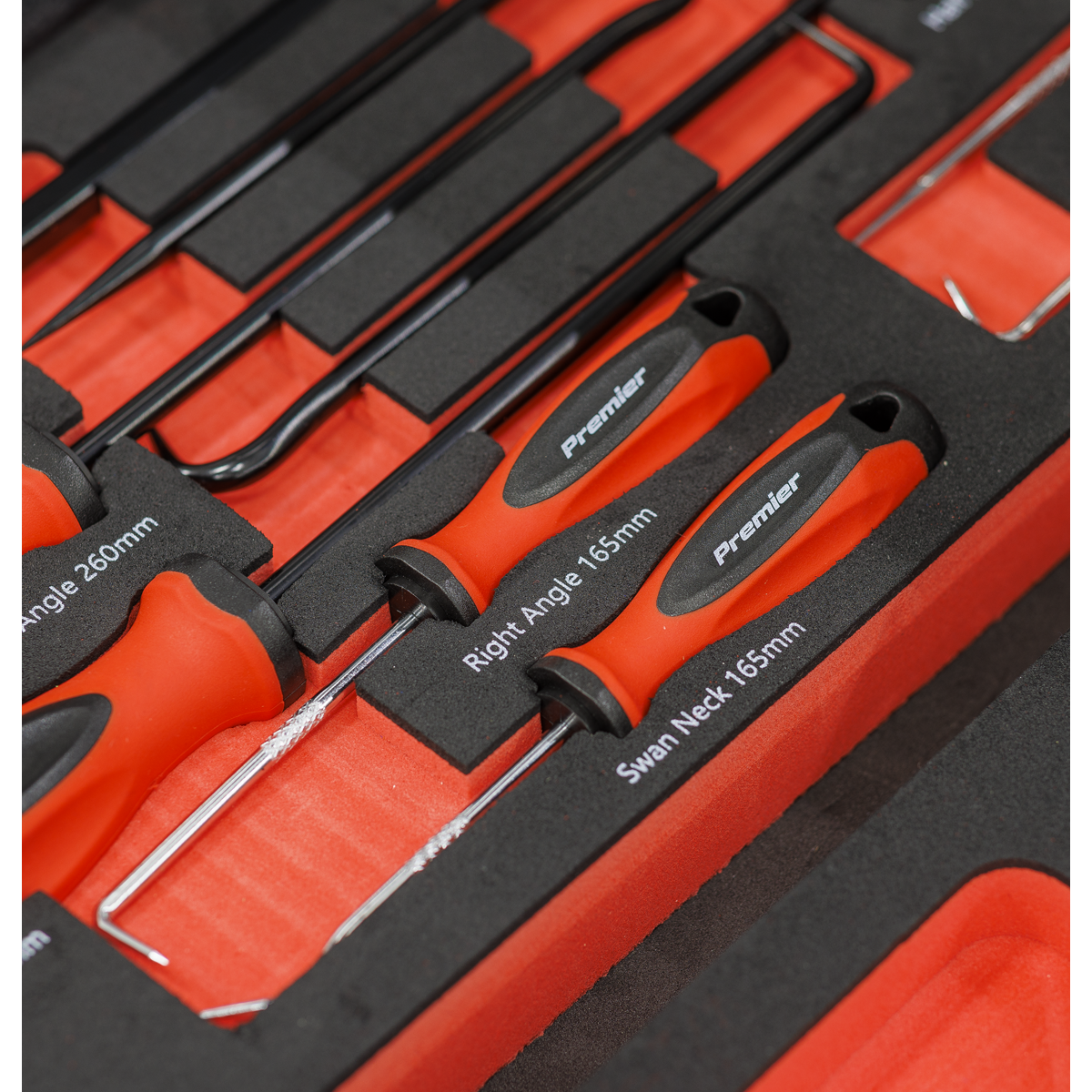 Sealey TBT65 Premier Scraper & Hook Set with Tool Tray 9pc - additional view 3