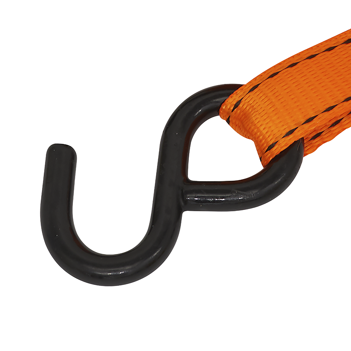 Sealey TD0635S Ratchet Strap Polyester Webbing S-Hook with Corner Protector 25mm x 5m 600kg Breaking - additional view 5