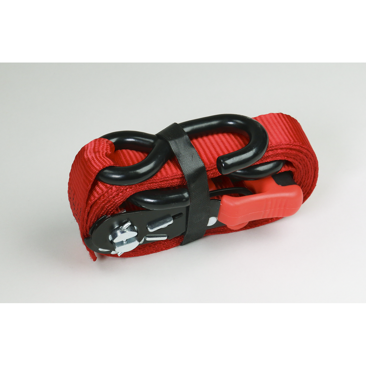 Sealey TD1202SR Slide Ratchet Strap Polyester Webbing with S-Hooks 32mm x 3m 1200kg Breaking Strength - additional view 6