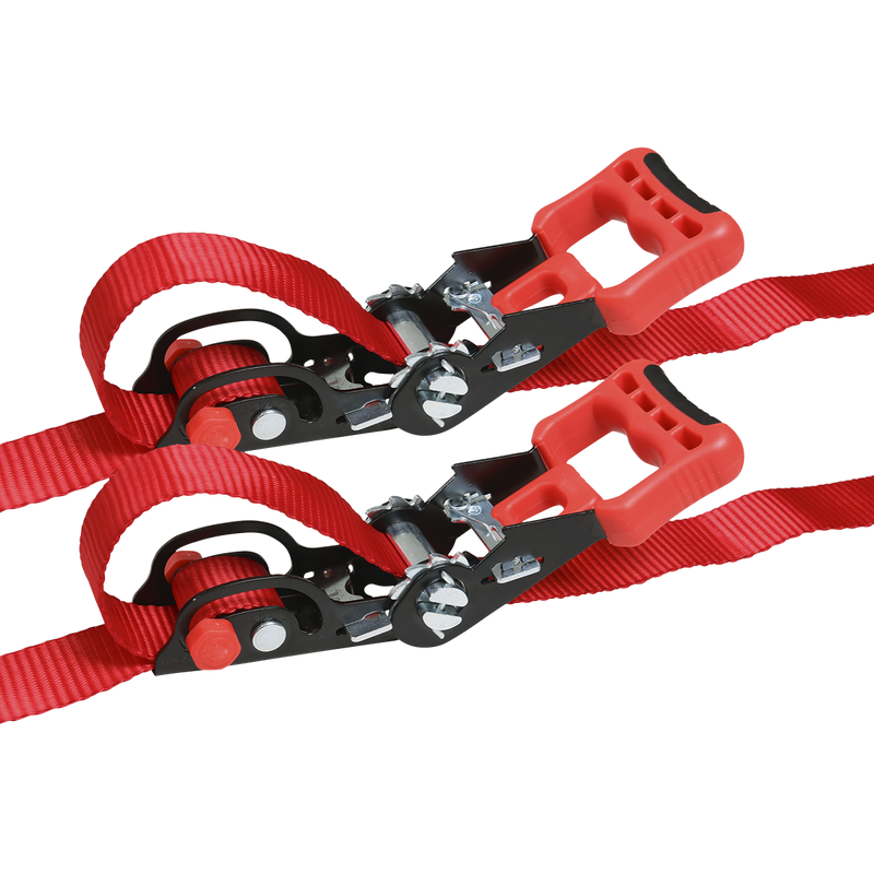 Sealey TD1202SR Slide Ratchet Strap Polyester Webbing with S-Hooks 32mm x 3m 1200kg Breaking Strength - additional view 8