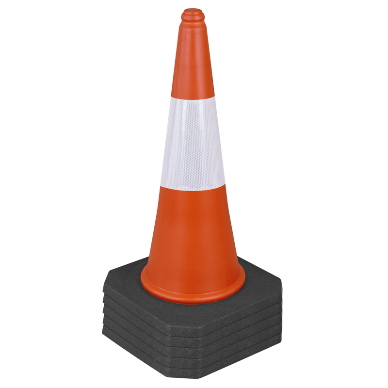 Sealey TFC05 Traffic Cone 75cm - Pack of 5 - additional view 2