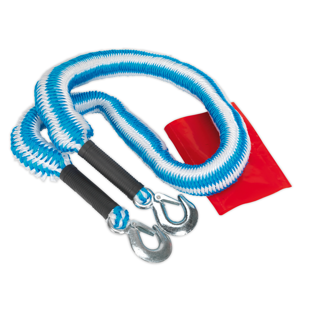 Sealey TH2502 Tow Rope 2000kg Rolling Load Capacity