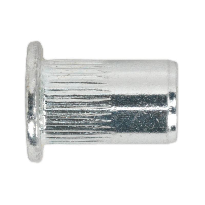 Sealey TISM8 Splined Threaded Insert (Rivet Nut ) M8 - Pack of 50