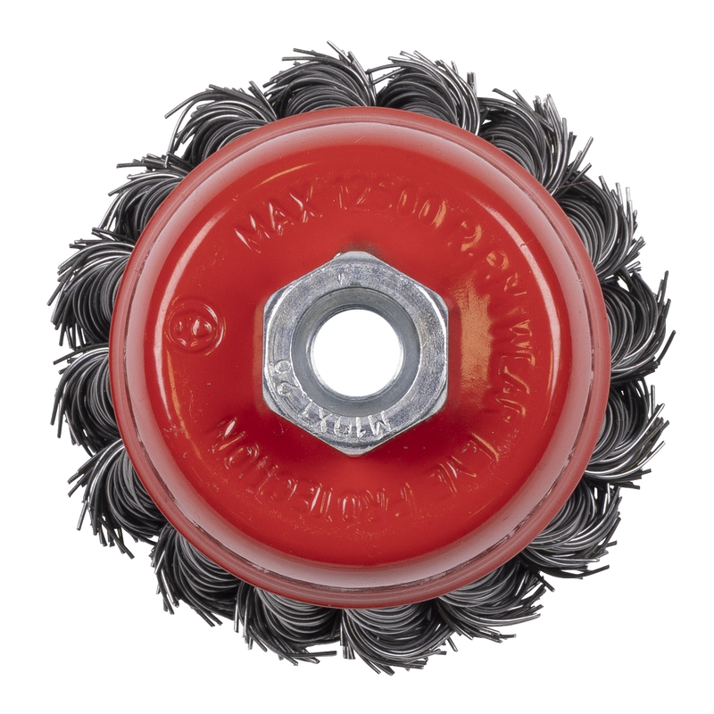 Sealey TKCB652 65mm Twist Knot Wire Cup Brush M10 x 1.25mm - additional view 2