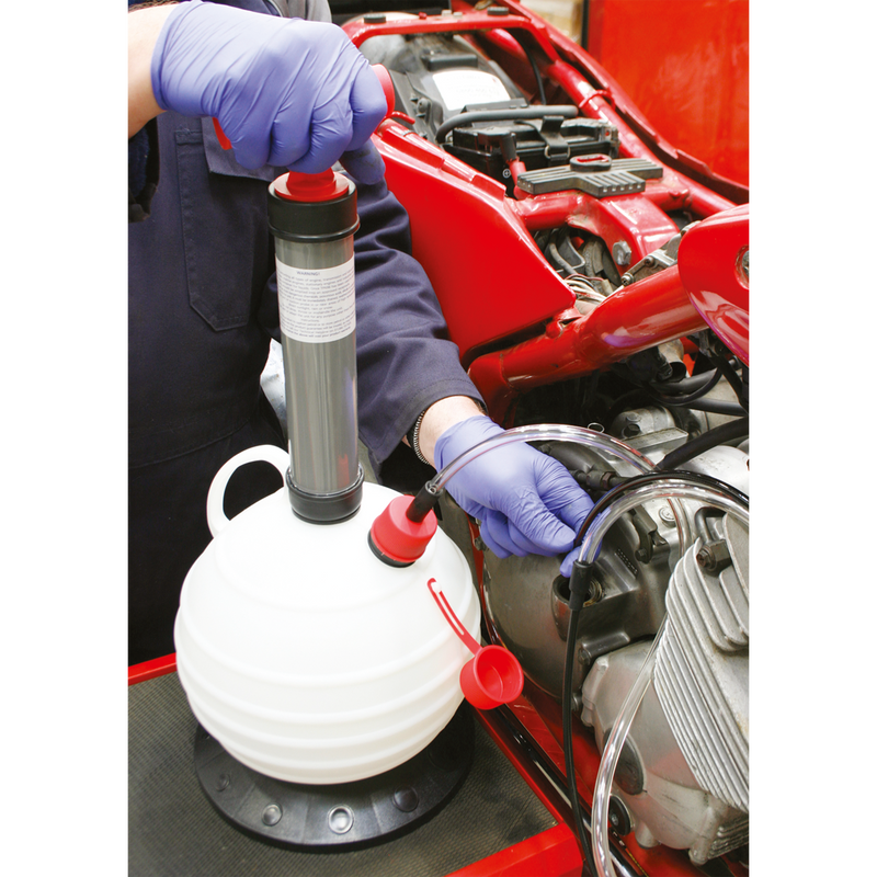 Sealey TP696 Manual Vacuum Oil & Fluid Extractor Pump 5.5L - additional view 3