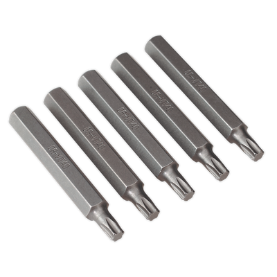 Sealey TX40L5 Premier Long TRX-Star* Bit T40 - Pack of 5