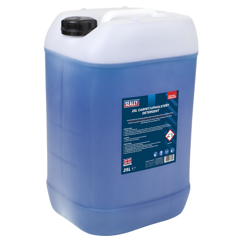 Sealey VMR92250 Carpet/Upholstery Detergent 25L
