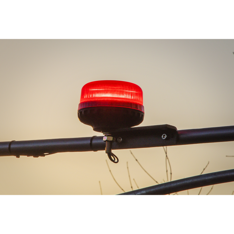Sealey WB951LEDR Warning Beacon with 12mm Bolt Fixing 36W SMD LED 12/24V - Red - additional view 3