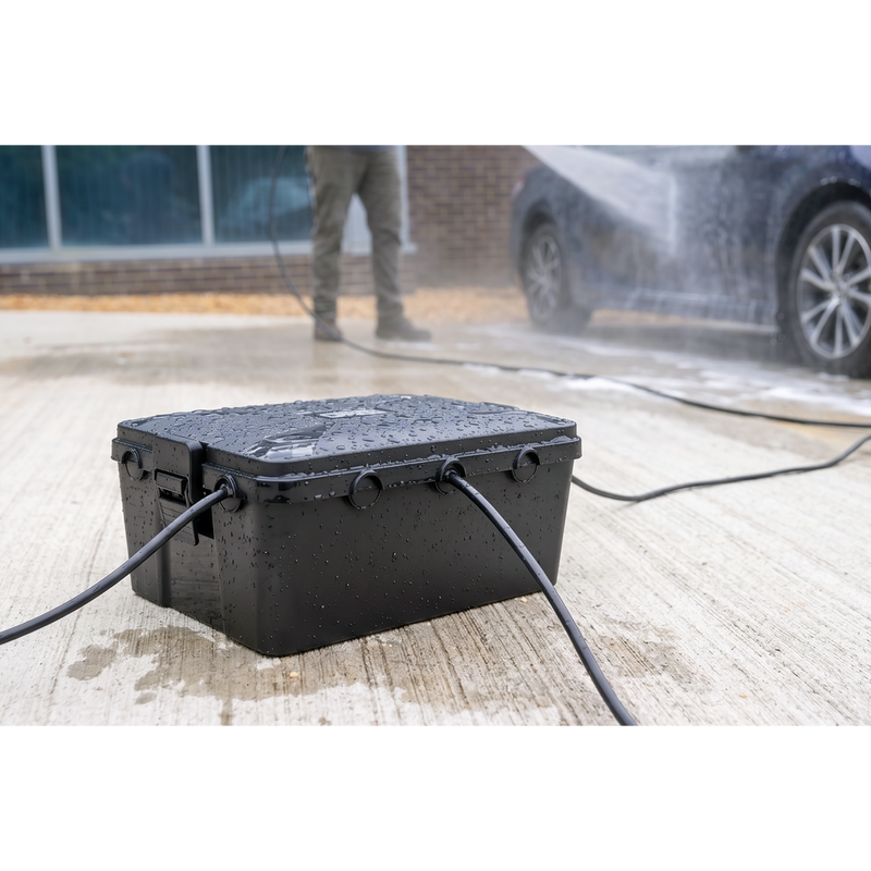 Sealey WBE4 Weatherproof Electrical Protection Box - Large - additional view 7