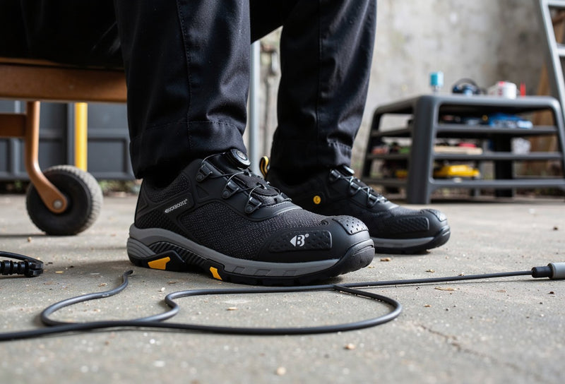 Buckbootz Wheelz Low Tradez FITGO Safety Trainers