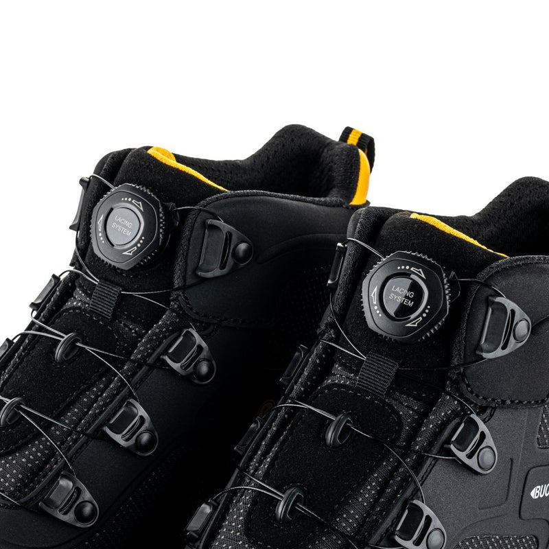 Buckbootz Wheelz Mid Tradez FITGO Safety Boots