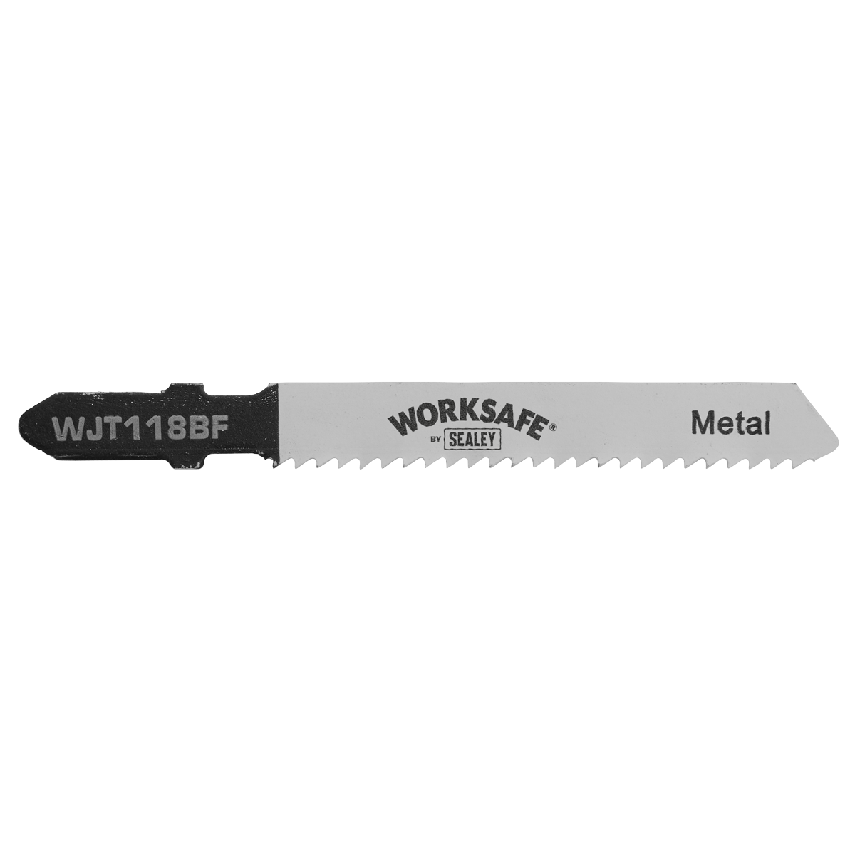 Sealey WJT118BF Worksafe® Jigsaw Blade for Metal 55mm 12tpi - Pack of 5 - additional view 3