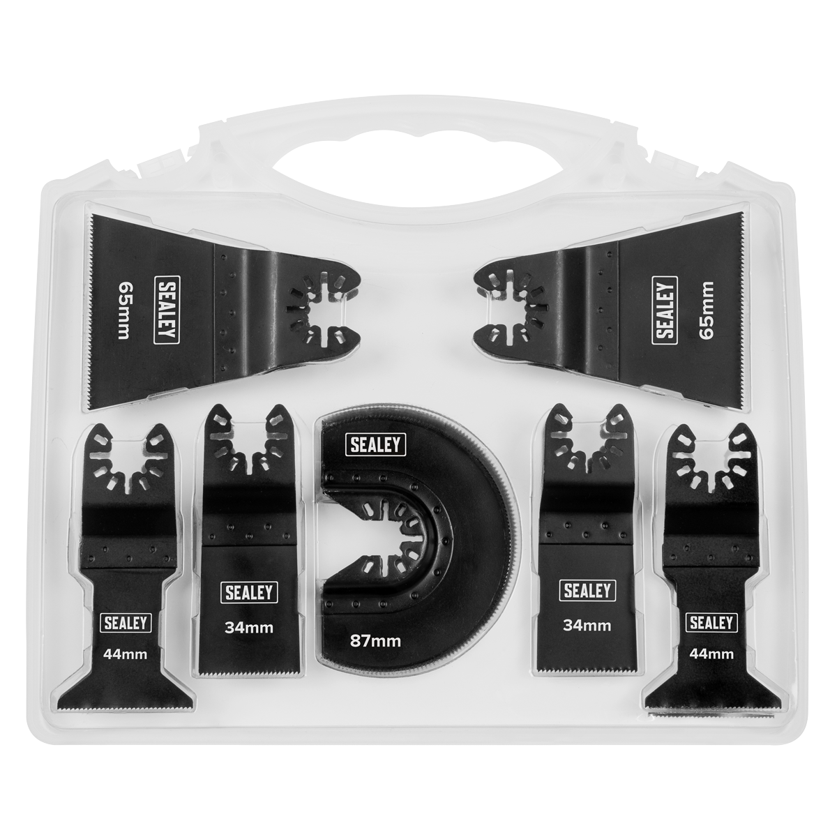 Sealey WMTSET Worksafe® Multi-Tool Metal & Wood Blade Set 7pc - additional view 7