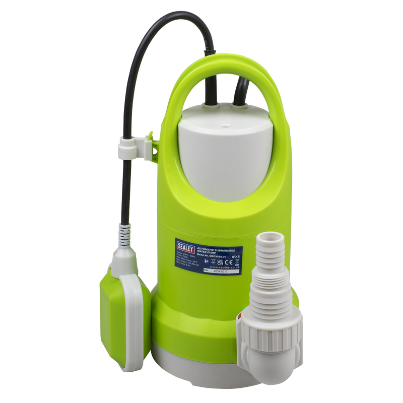 Sealey WPC235A Submersible Dirty Pump Automatic 217L/min 230V - additional view 4