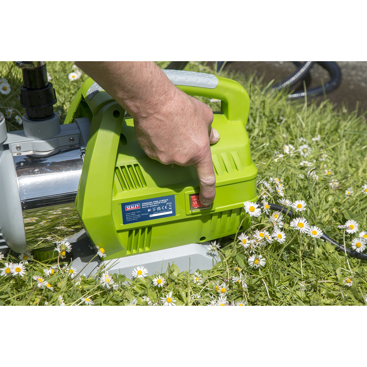 Sealey WPS062S Surface Mounting Water Pump Stainless Steel 55L/min 230V - additional view 7