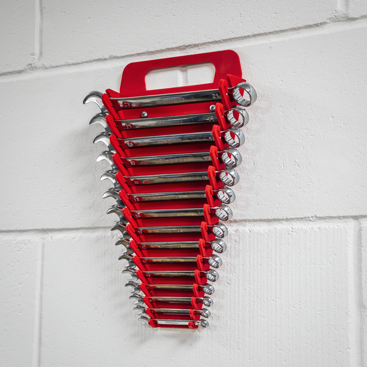 Sealey WR08 Premier Spanner Rack Capacity 15 Spanners - additional view 6