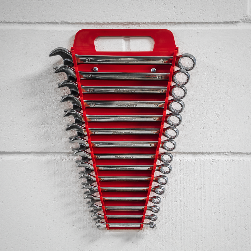 Sealey WR08 Premier Spanner Rack Capacity 15 Spanners - additional view 8
