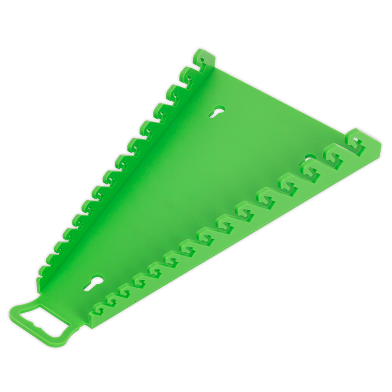 Sealey WR09HV Premier Reverse Spanner Rack Capacity 15 Spanners - Hi-Vis Green - additional view 11